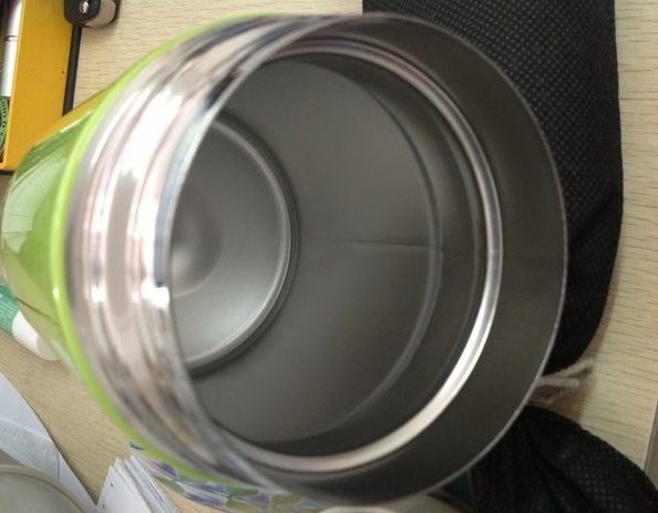 成品不銹鋼保溫杯內(nèi)膽焊接效果